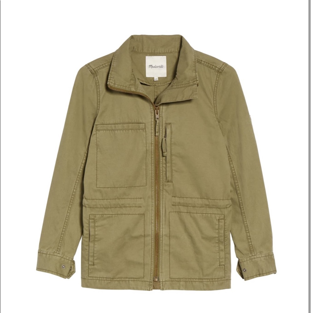 Madewell Olive Utility Jacket